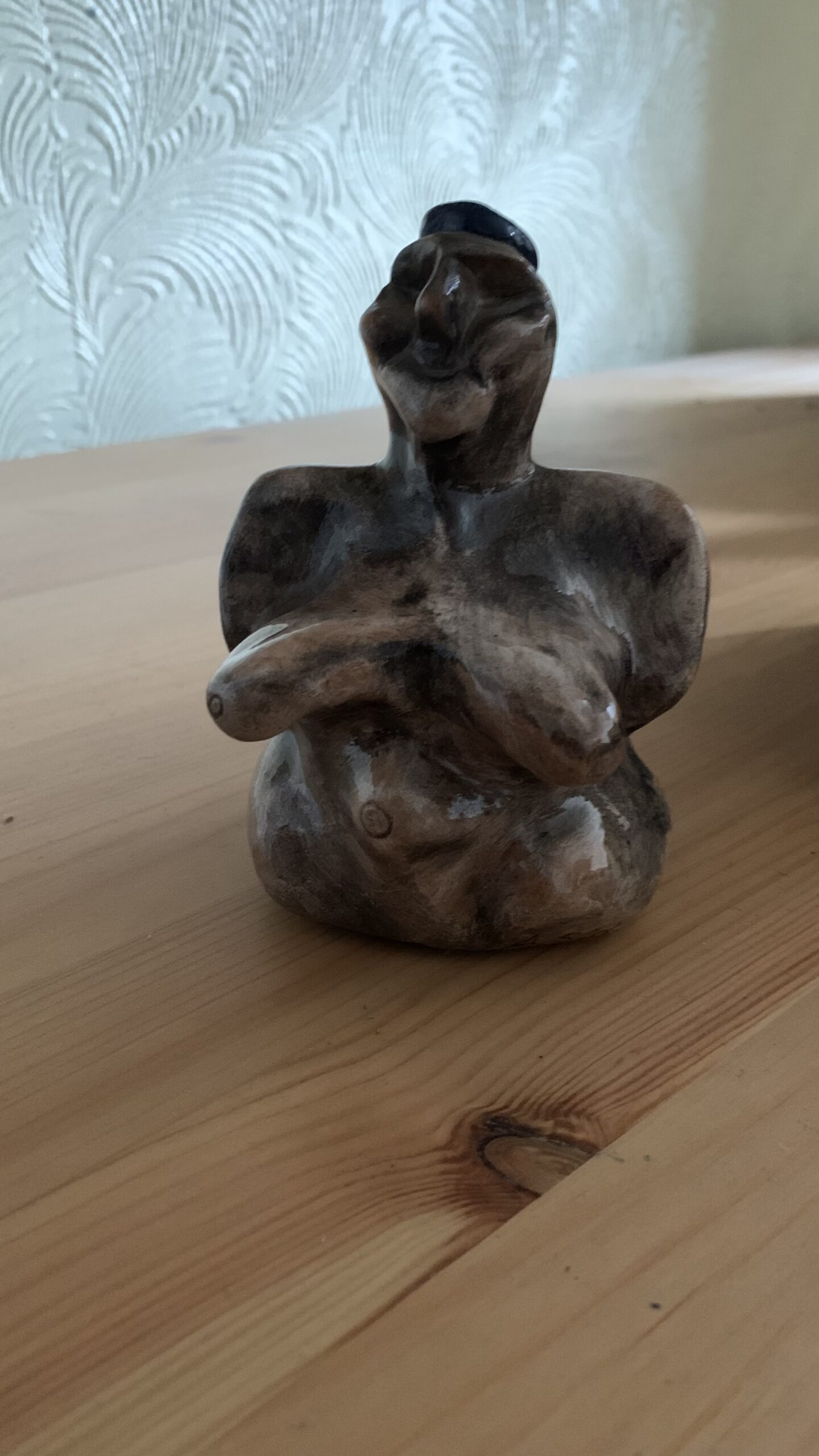 imagem de uma escultura negra