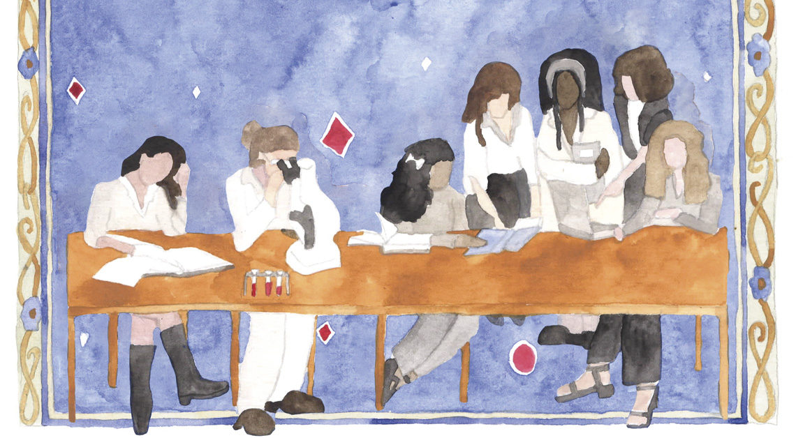 Ilustração sobre o Index da Igualdade de Gênero nas Universidades Públicas de São Paulo (fonte: Revista Pesquisa Fapesp)