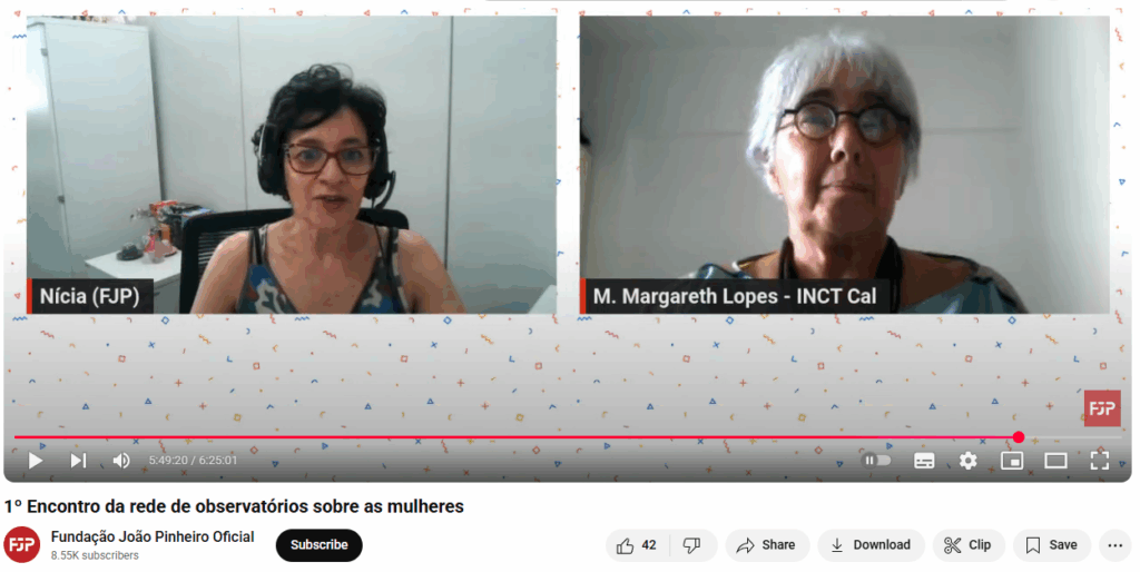 1º Encontro da rede de observatórios sobre as mulheres. Imagem: Karla Bessa.