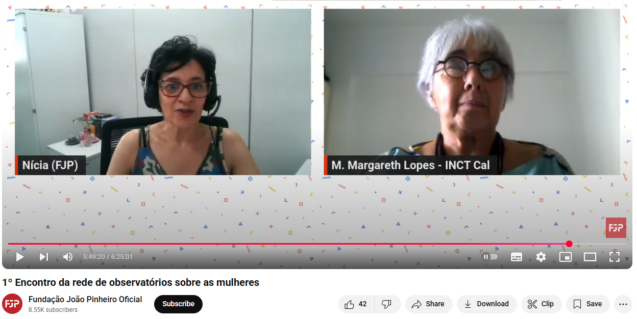 1º Encontro da rede de observatórios sobre as mulheres. Imagem: Karla Bessa.